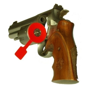 Revolver mit Sicherheitsscheibe